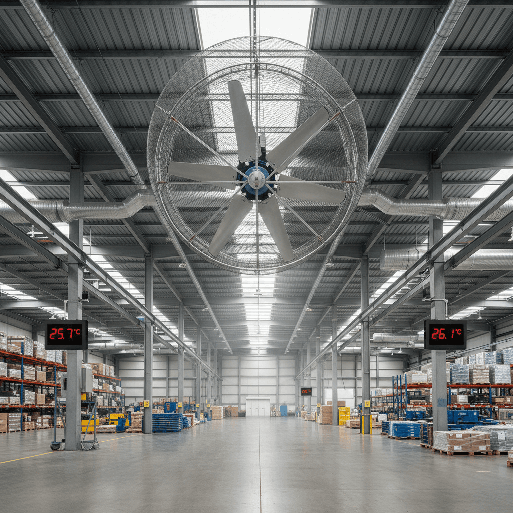 Sistema de climatización industrial eficiente