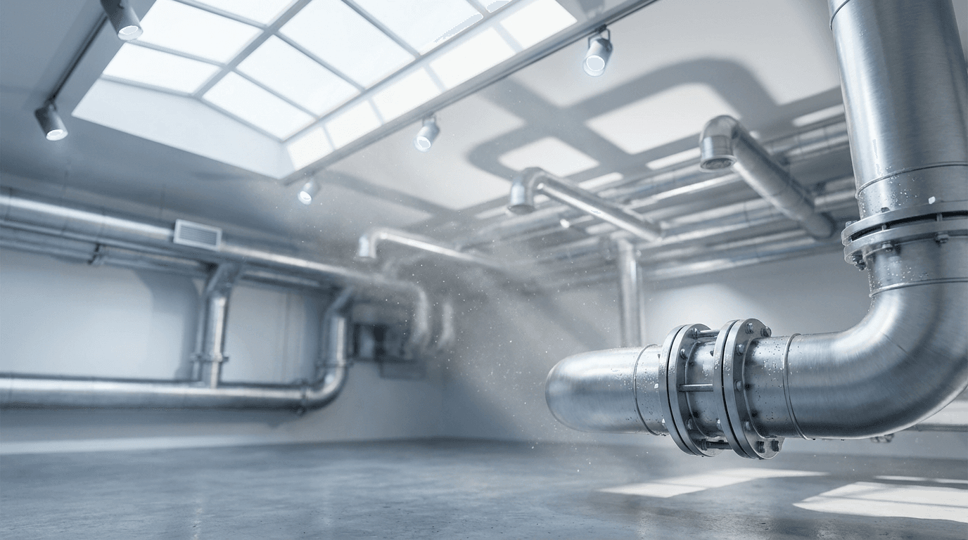 Depósito de acumulación térmica en instalación industrial